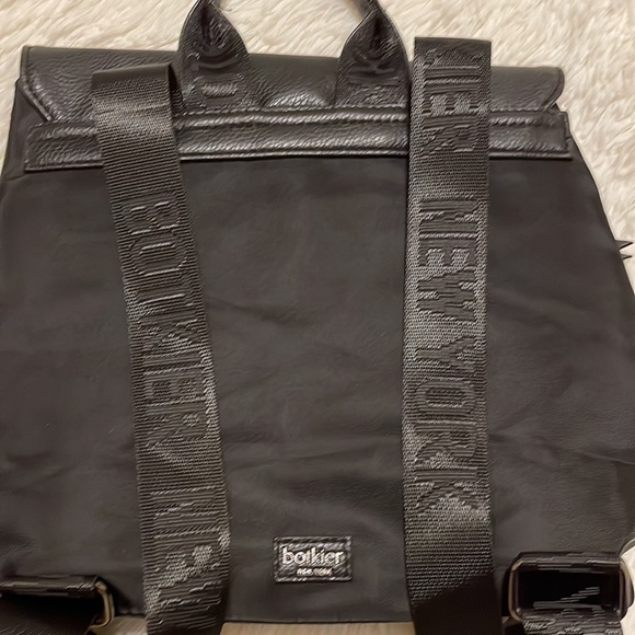 NWT BOTKIER New York Trigger Mini Black Nylon BACKPACK - Picture 4 of 5